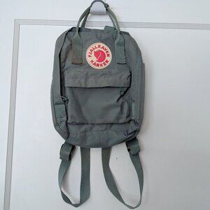Fjallraven Kanken Mini Backpack Frost Green